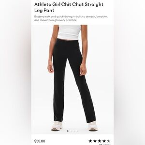 Athleta Kids Black Leggings